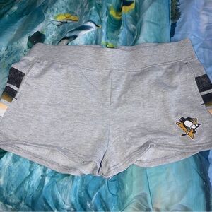 Colosseum Pittsburgh Penguins Gray Shorts